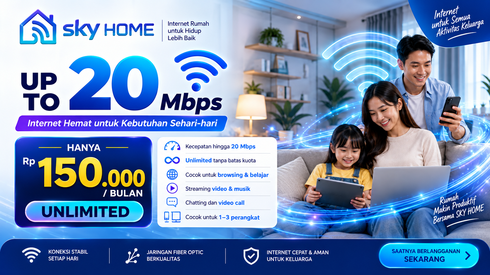 SKY HOME 20 Mbps